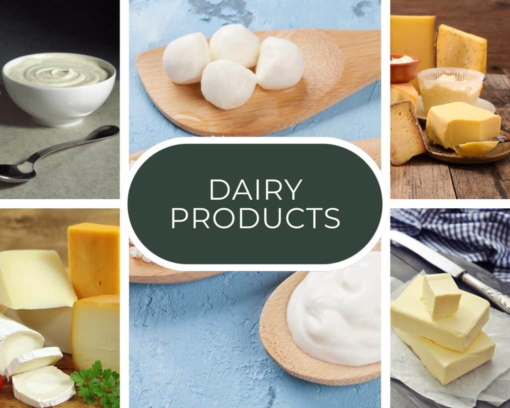 Dairy products